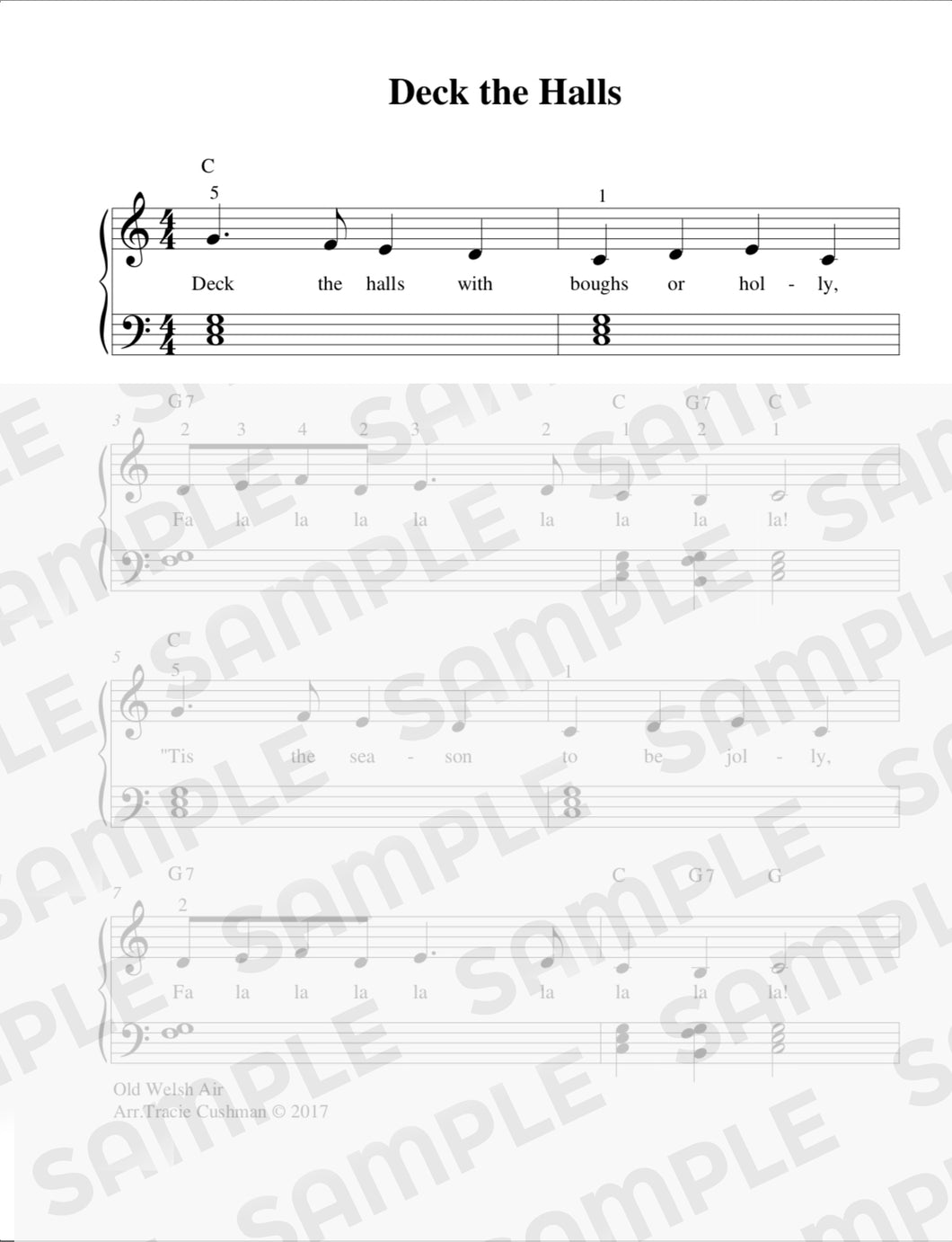 Deck the Halls Sheet Music - DIGITAL
